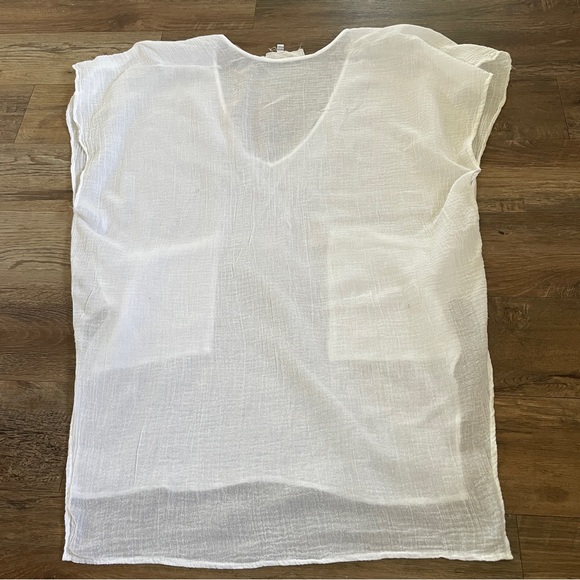 Jens Pirate Booty sheer white kaftan o/S - Picture 9 of 9